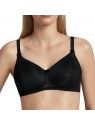 Rosa Faia 5618-001 Women's Lace Rose Black Padded Non-Wired Soft Bra 42D :  Rosa Faia: : Clothing, Shoes & Accessories